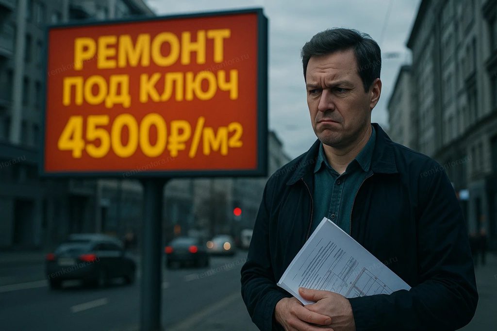 Миф о низких ценах на ремонт «под ключ»: что скрывается за красивыми цифрами